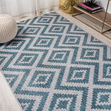 Sintra Diamond Tribal Indoor/outdoor Area Rug